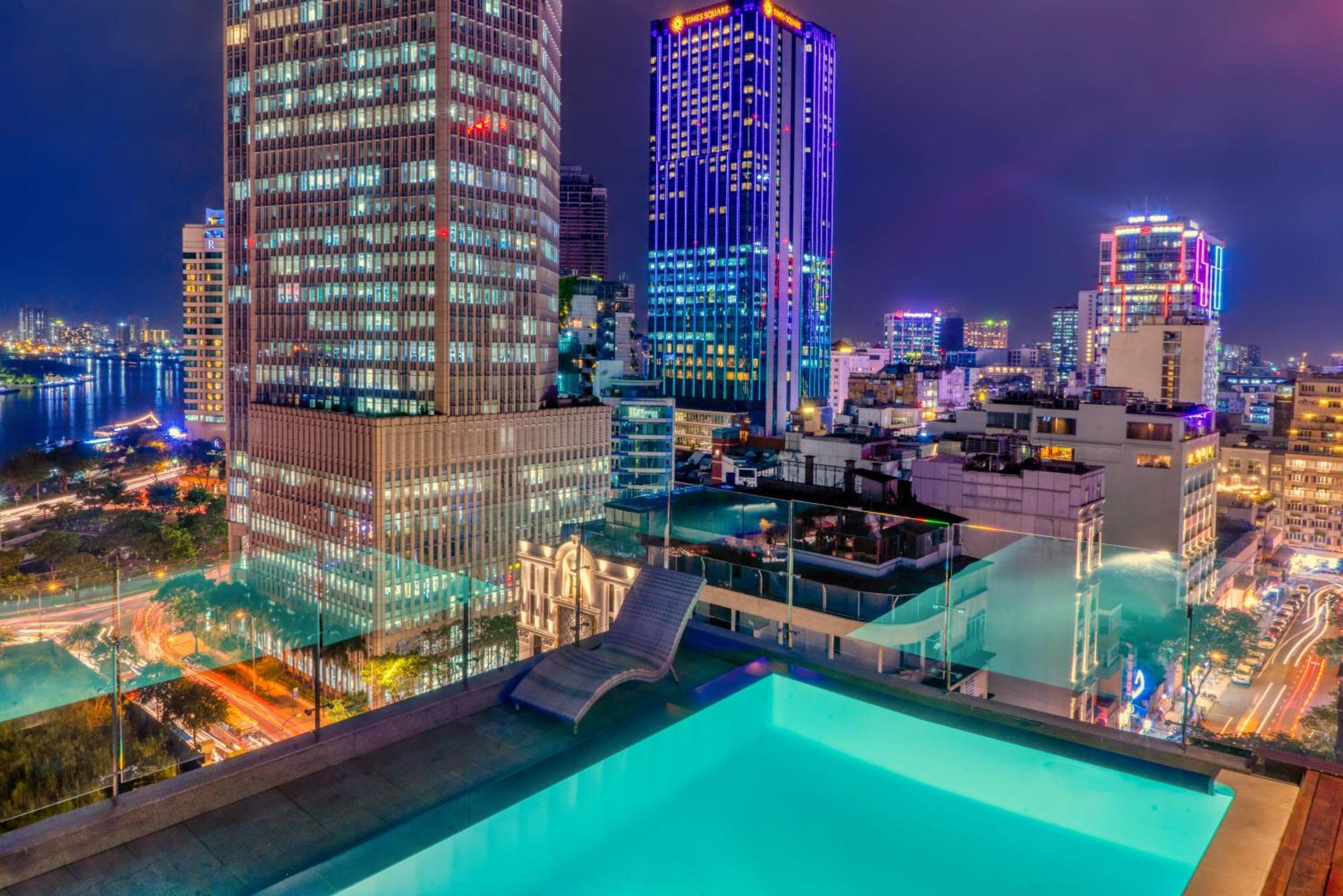 Sky Gem Central Hotel Хошимин Экстерьер фото
